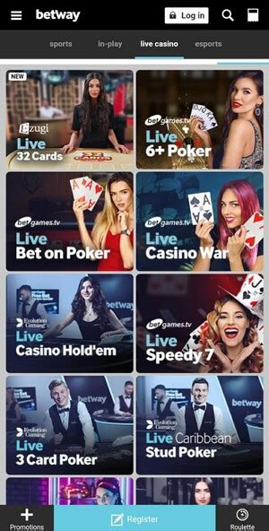 betway poker app.